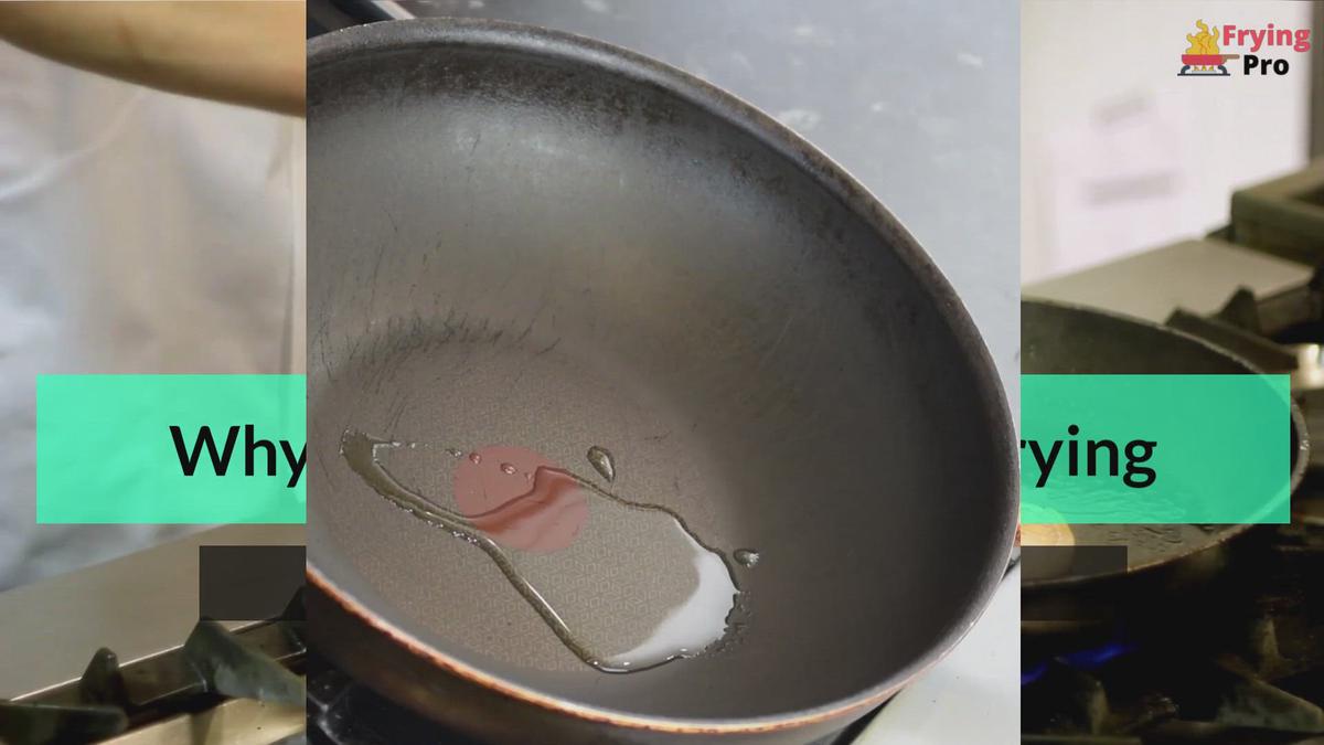 Why does Chicken Bleed when frying?