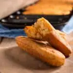 Why does cornbread stick to cast iron skillet?