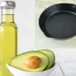 Can you season a cast iron skillet with avocado oil?