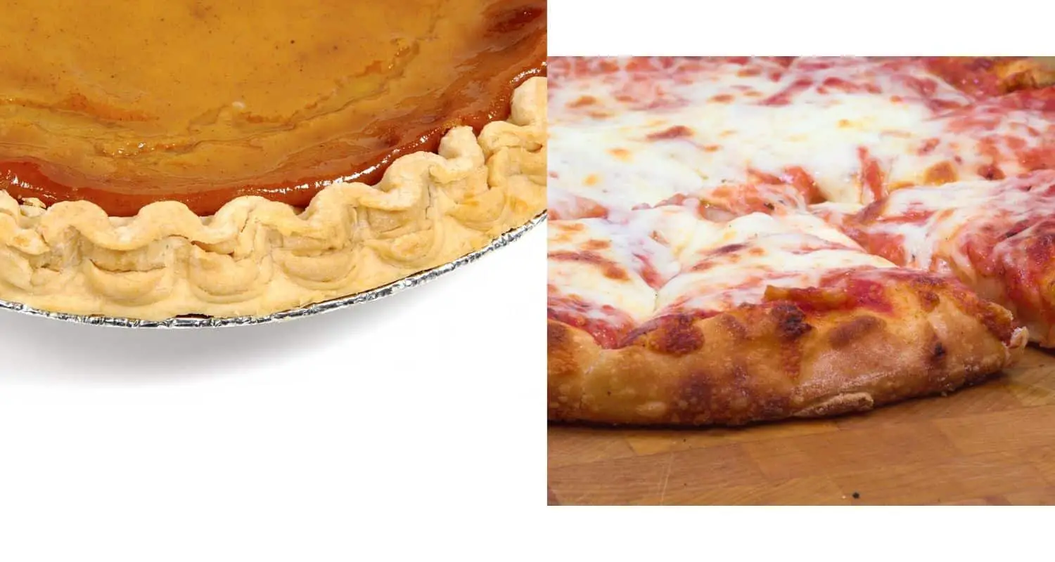 Pizza crust vs pie crust